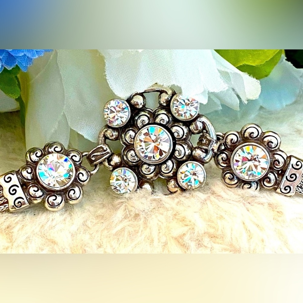 EUC Brighton Twilight Swarovski Crystal Jewelry Set - Picture 6 of 8
